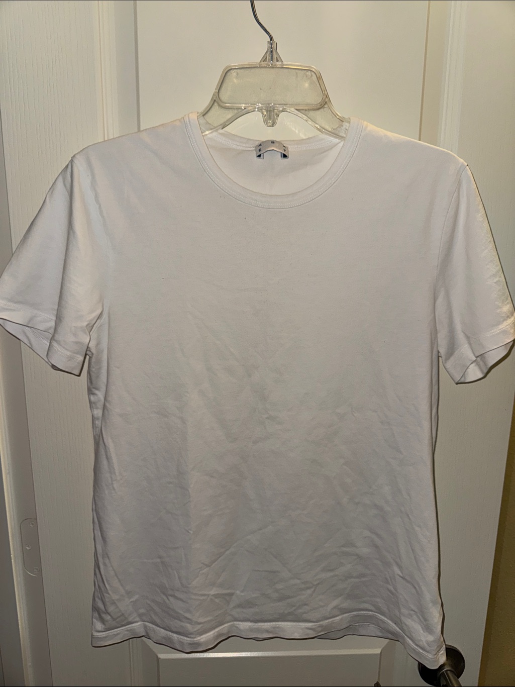 Asket Men's Crew Neck T-Shirt In White — image 5 of 6